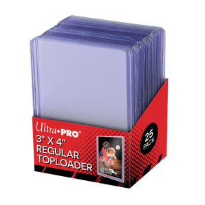 Ultra Pro Clear Regular Toploaders (25CT)